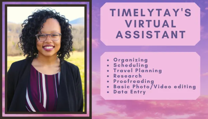  be your dependable virtual assistant