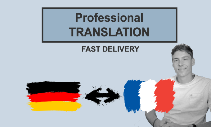  translate french to german and vice versa
