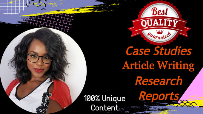 do perfect business articles, research and case study analysis