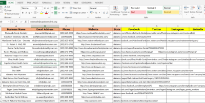 build cold calling and cold emailing list