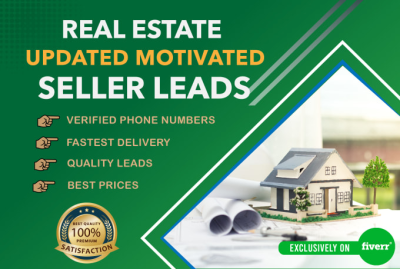 provide motivated seller real estate leads that will be converted