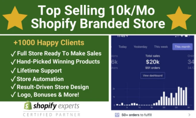 build a high converting dropshipping shopify store